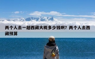 两个人去一趟西藏大概多少钱啊？两个人去西藏预算