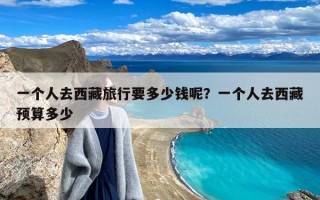 一个人去西藏旅行要多少钱呢？一个人去西藏预算多少