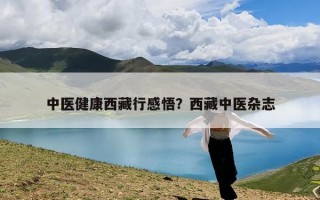 中医健康西藏行感悟？西藏中医杂志