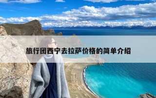 旅行团西宁去拉萨价格的简单介绍