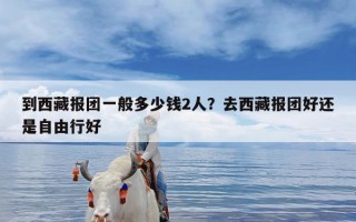 到西藏报团一般多少钱2人？去西藏报团好还是自由行好