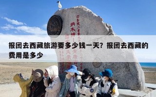 报团去西藏旅游要多少钱一天？报团去西藏的费用是多少