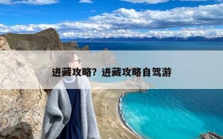 进藏攻略？进藏攻略自驾游