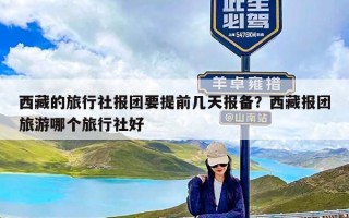 西藏的旅行社报团要提前几天报备？西藏报团旅游哪个旅行社好