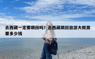 去西藏一定要跟团吗？去西藏跟团旅游大概需要多少钱