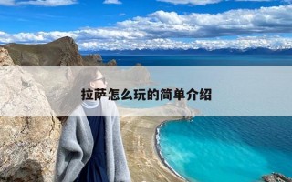 拉萨怎么玩的简单介绍