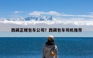 西藏正规包车公司？西藏包车司机推荐