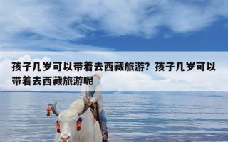 孩子几岁可以带着去西藏旅游？孩子几岁可以带着去西藏旅游呢