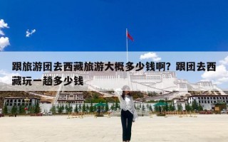 跟旅游团去西藏旅游大概多少钱啊？跟团去西藏玩一趟多少钱